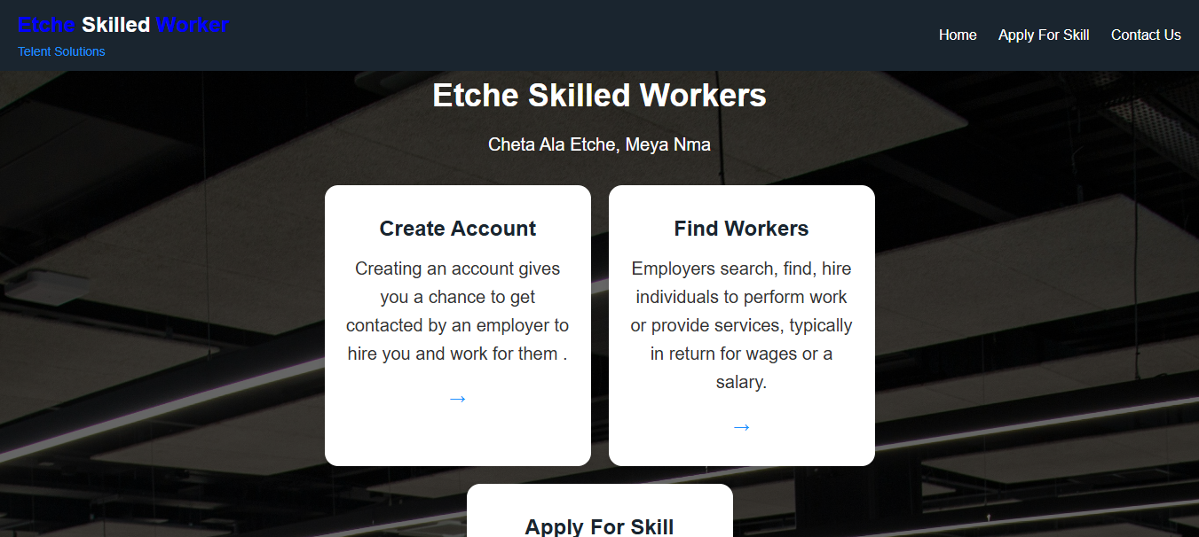Etche Skilled Workers